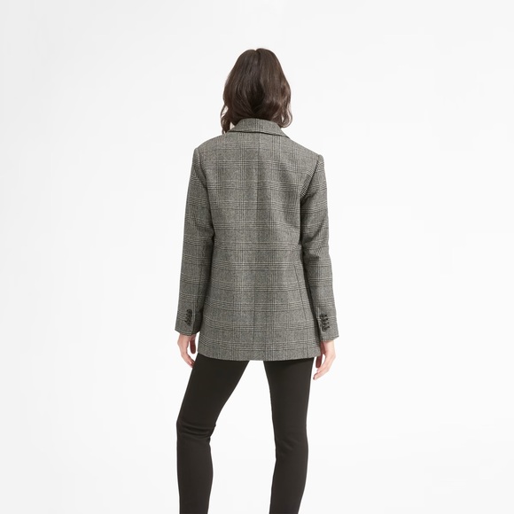 Everlane The Oversized Blazer in Glen Plaid - Picture 4 of 4